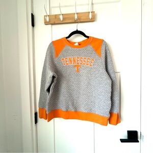 Tennessee Women's Gray and Orange Sweatshirt L